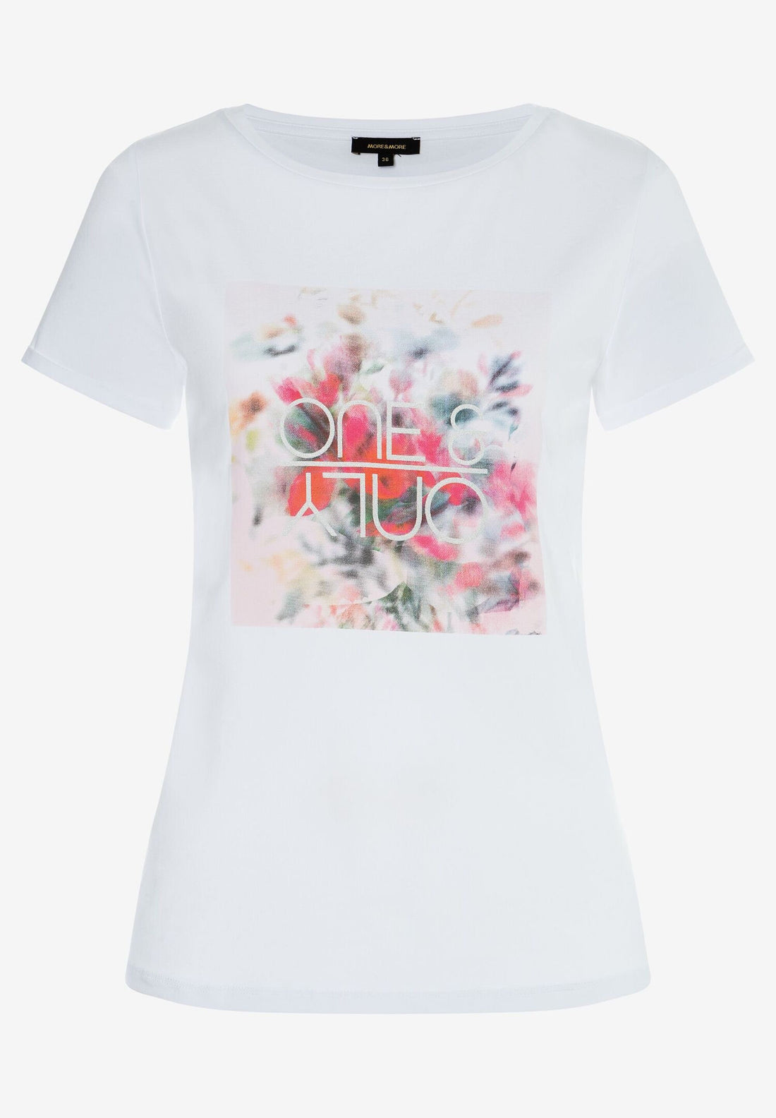 White T-Shirt With Front Print_41010002_0010_02