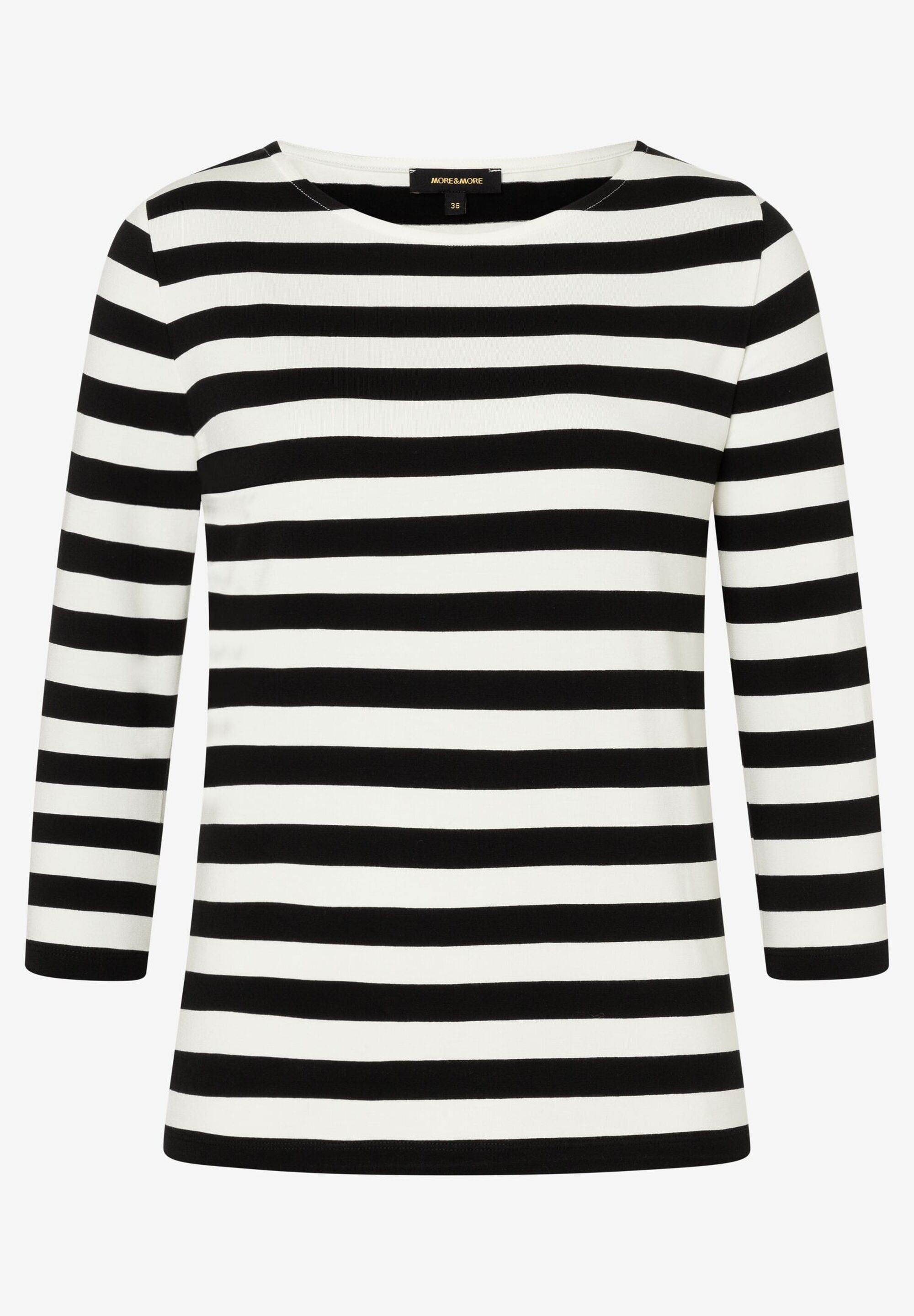 Black/Ecru Striped Shirt_41010007_2041_02