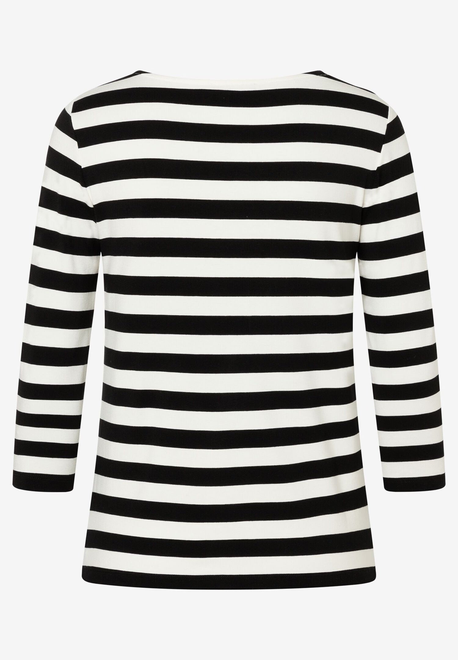 Black/Ecru Striped Shirt_41010007_2041_03