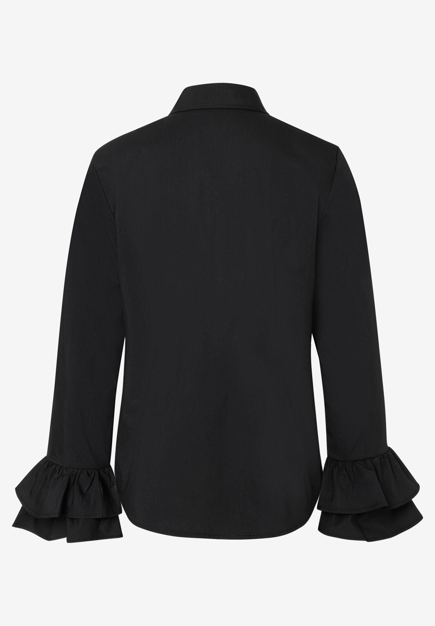 Black Blouse With Statement Sleeves_41012005_0790_04