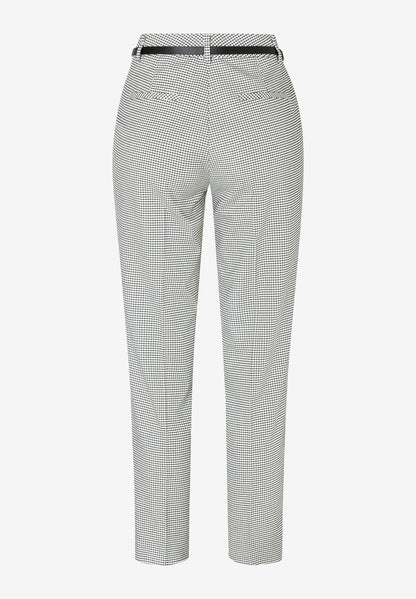 Ecru/Black Checked Trousers_41014010_2790_05