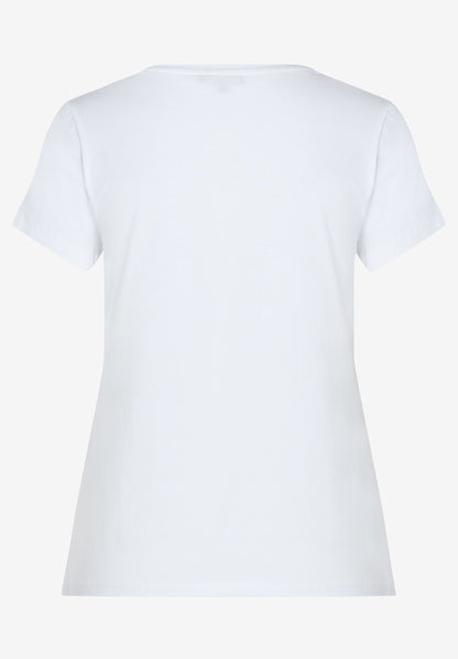 White T-Shirt With &quot;Popcorn&quot; Front Print_41020001_0010_03