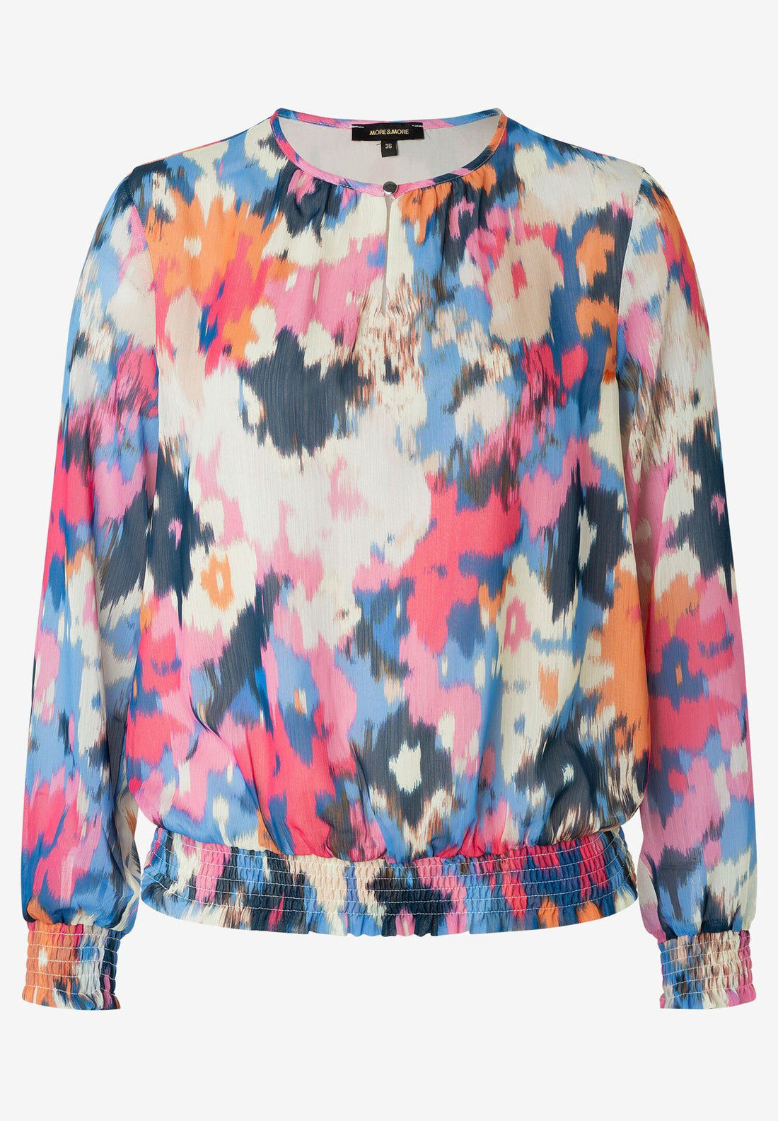 Chiffon Blouse With Abstract Print_41022053_4345_02