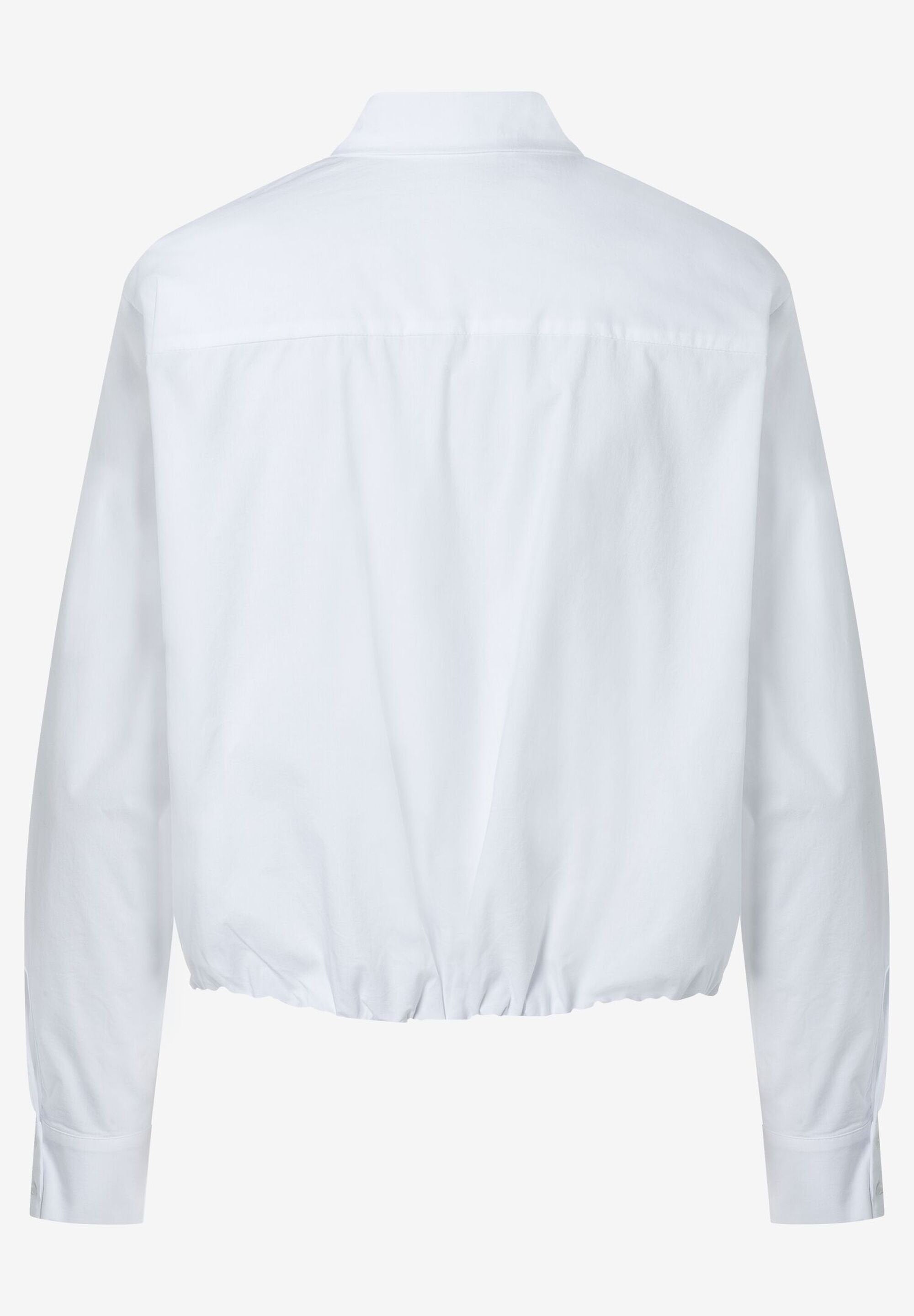 White Short Shirt Blouse_41022060_0010_03