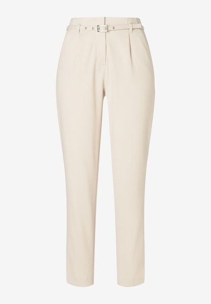 Almond Structured Suit Trousers With Belt_41024050_0036_03