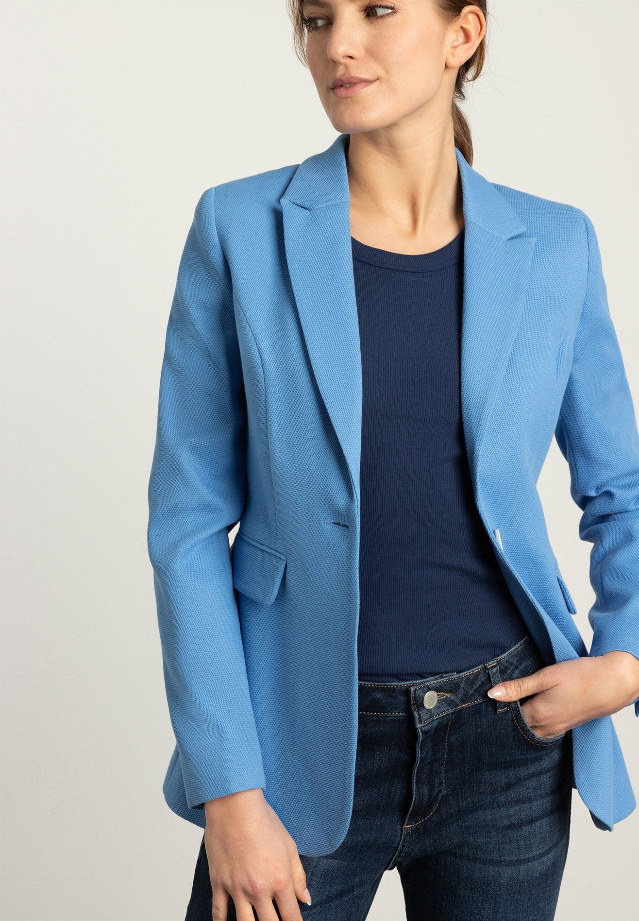 Blue Breeze Structured Blazer_41026052_0345_01