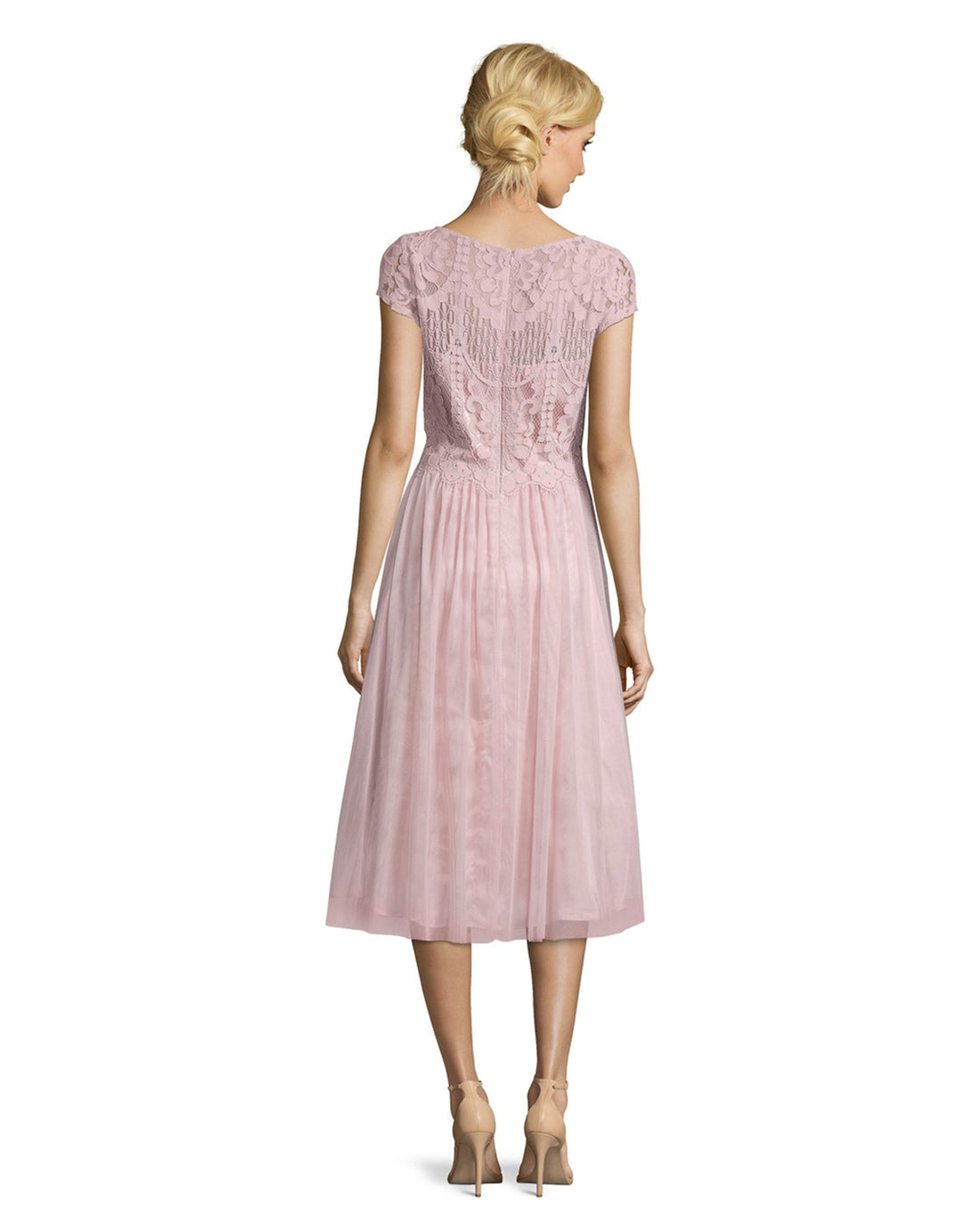 Pink Dress Short 1/2 Sleeve Vera Mont
