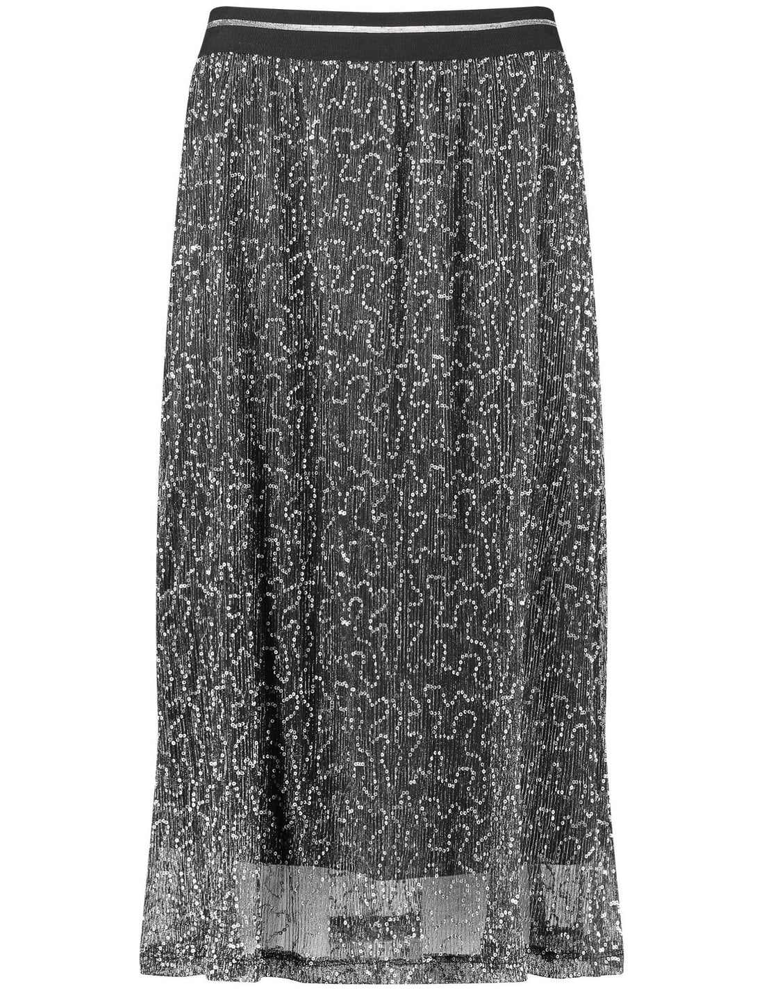 Midi Skirt With Sequin Embellishment_411401-16325_2250_02