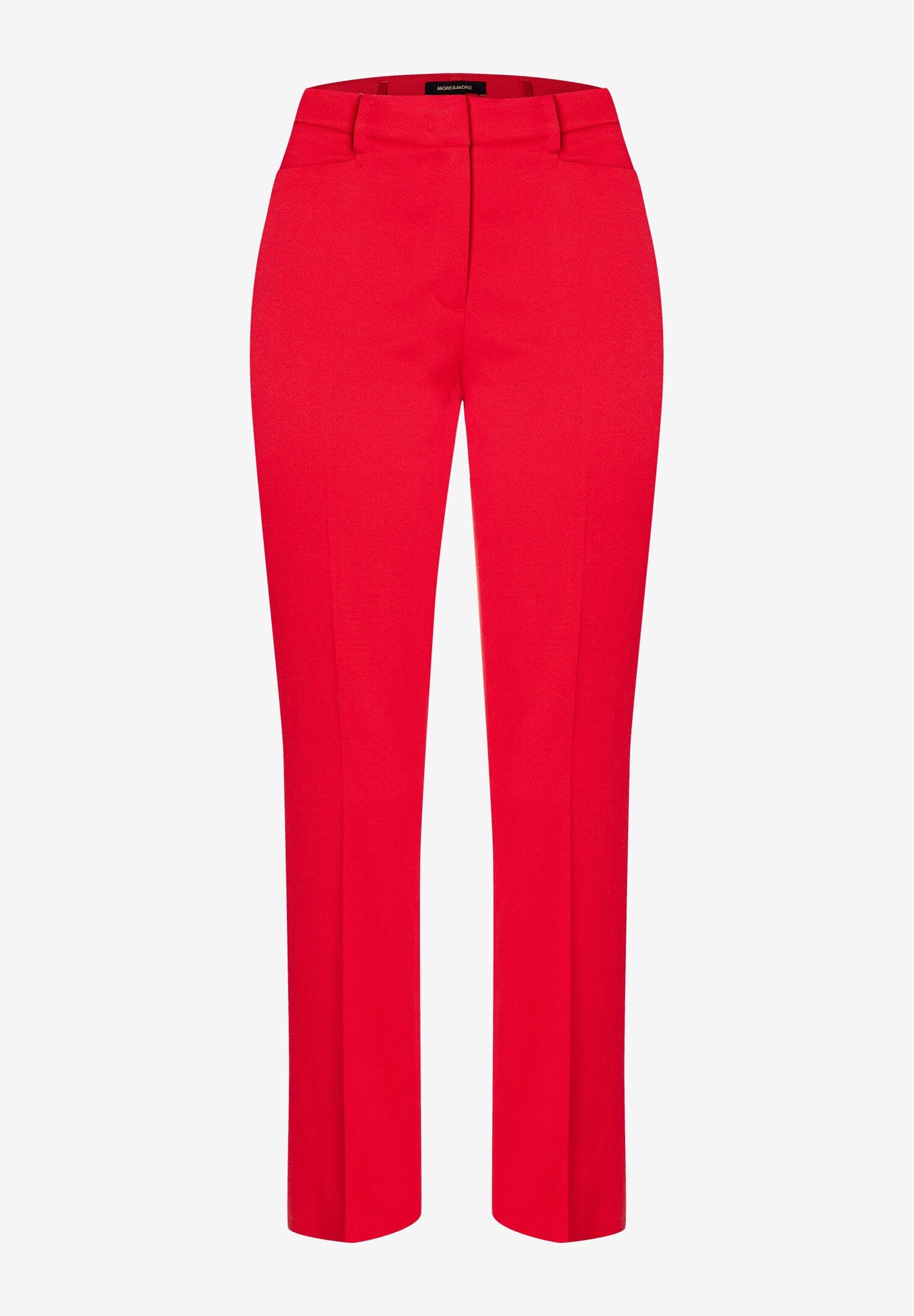 Red Suit Trousers With A Fine Structure_41824568_0537_03
