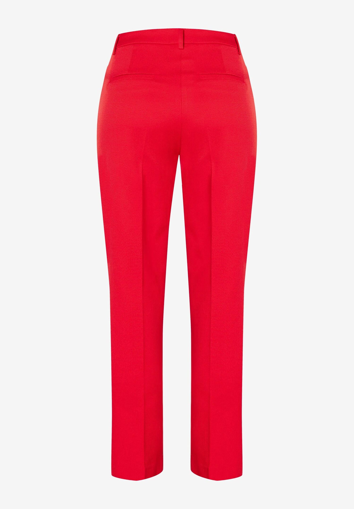 Red Suit Trousers With A Fine Structure_41824568_0537_04