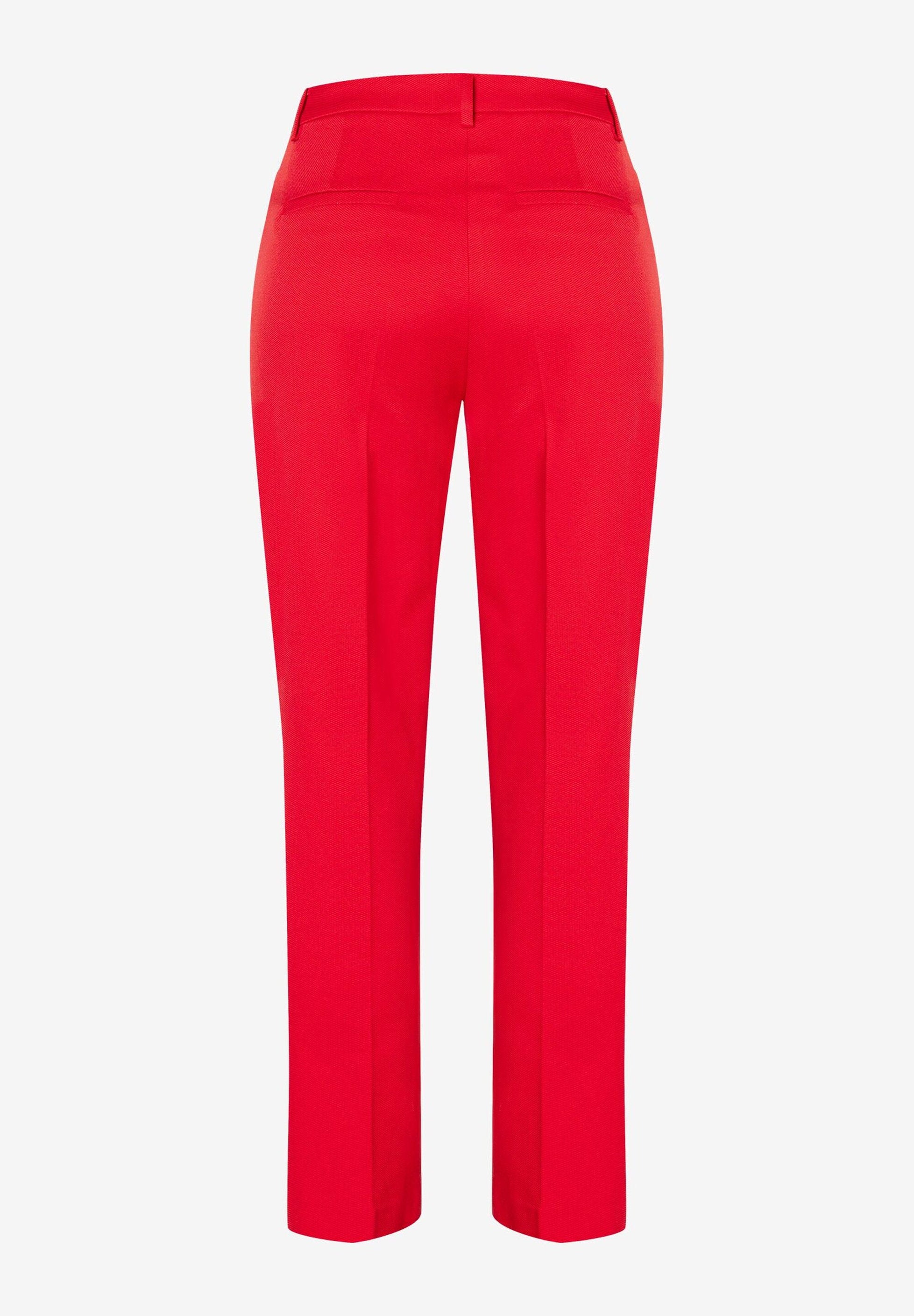 Red Suit Trousers With A Fine Structure_41824568_0537_04