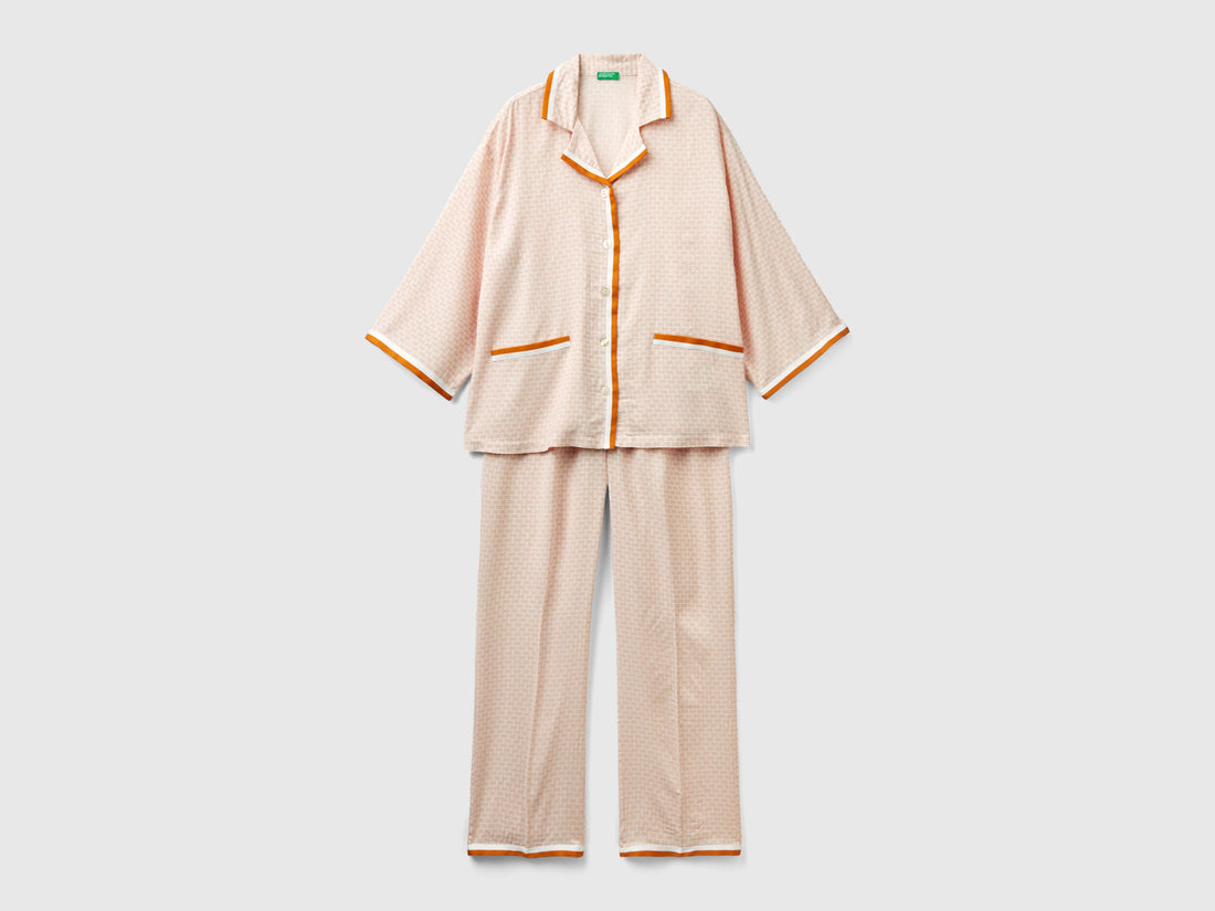 Monogram Pyjamas In Sustainable Viscose_41HH3P00E_61Q_04