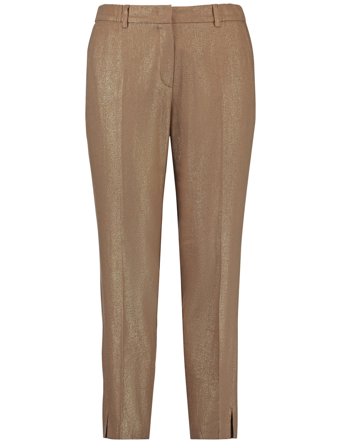 7/8-Length Trousers With A Gold Shimmer_420007-21301_7390_02
