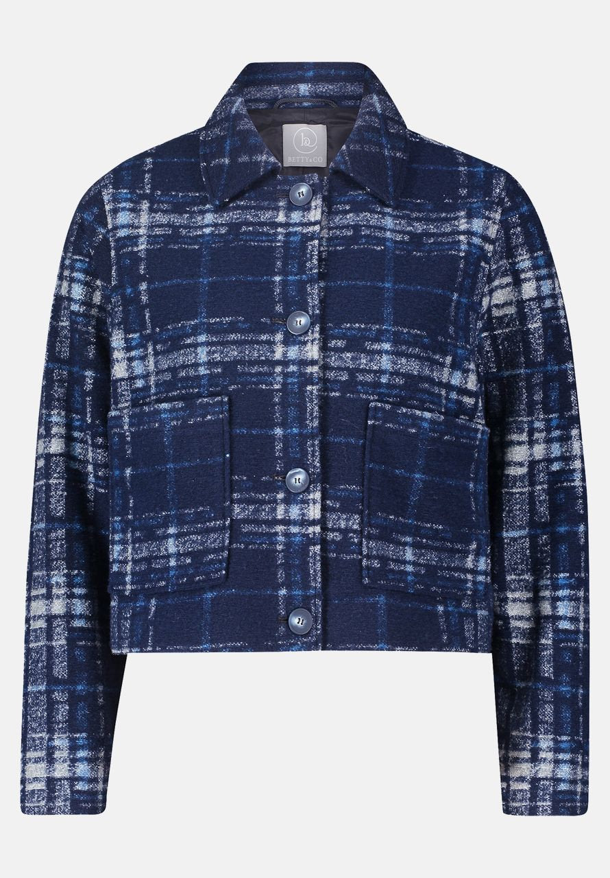 Shirt Jacket With Checkered Print_4202-3195_8896_06