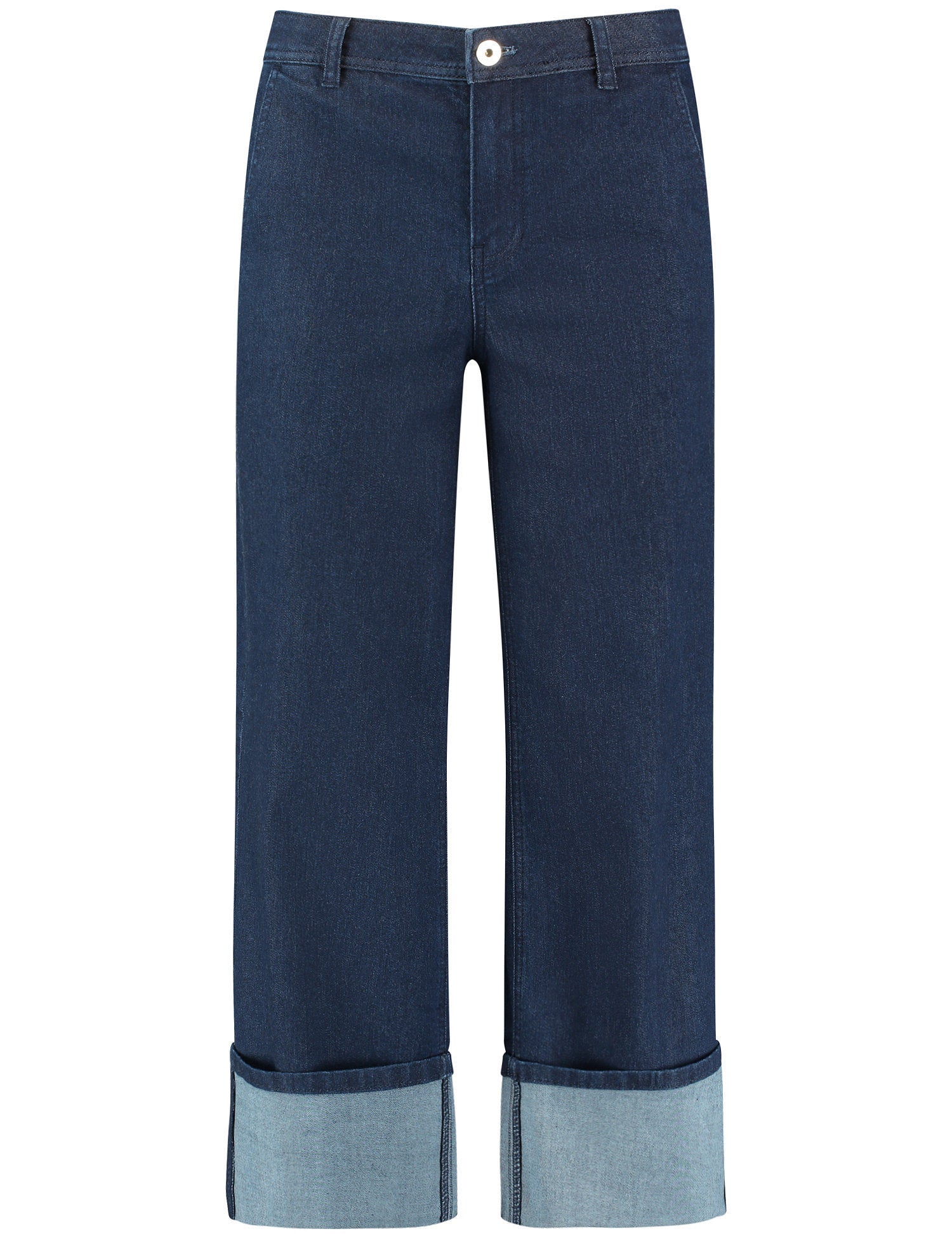 3/4-Length Denim Culottes With A Wide Leg_420410-11285_8989_02