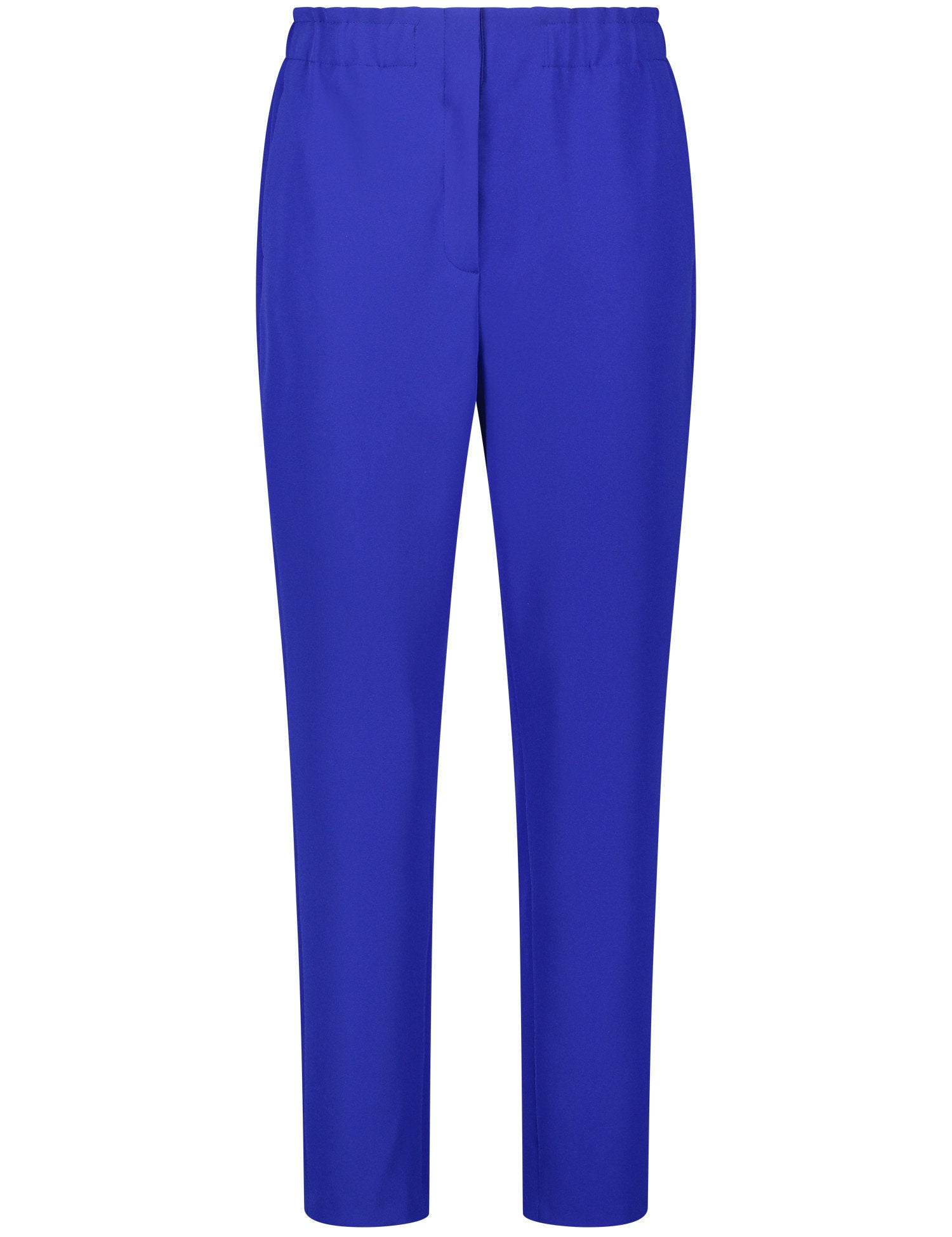 Flowing 7/8-Length Trousers In A Slim Fit_420430-11355_8790_02