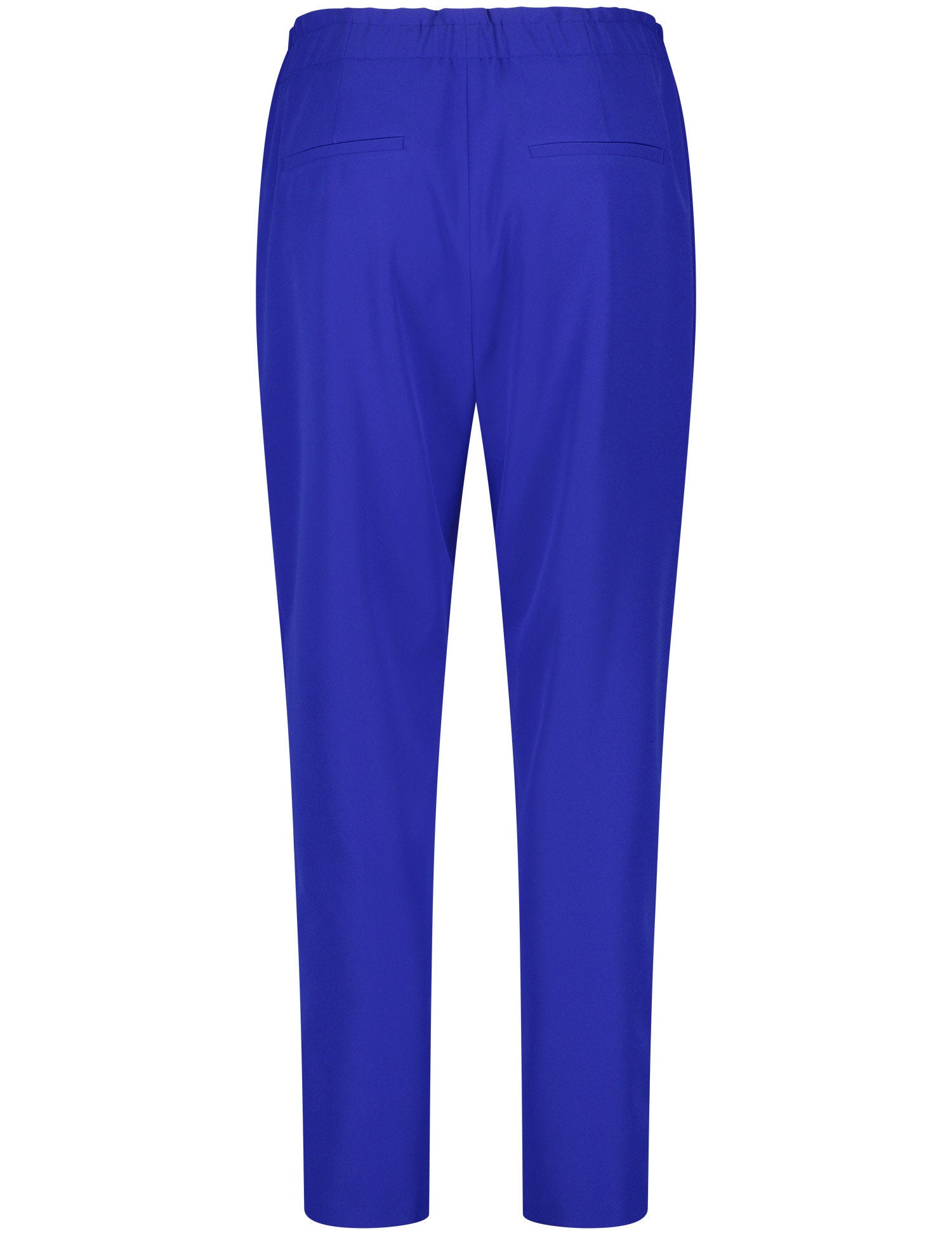 Flowing 7/8-Length Trousers In A Slim Fit_420430-11355_8790_03