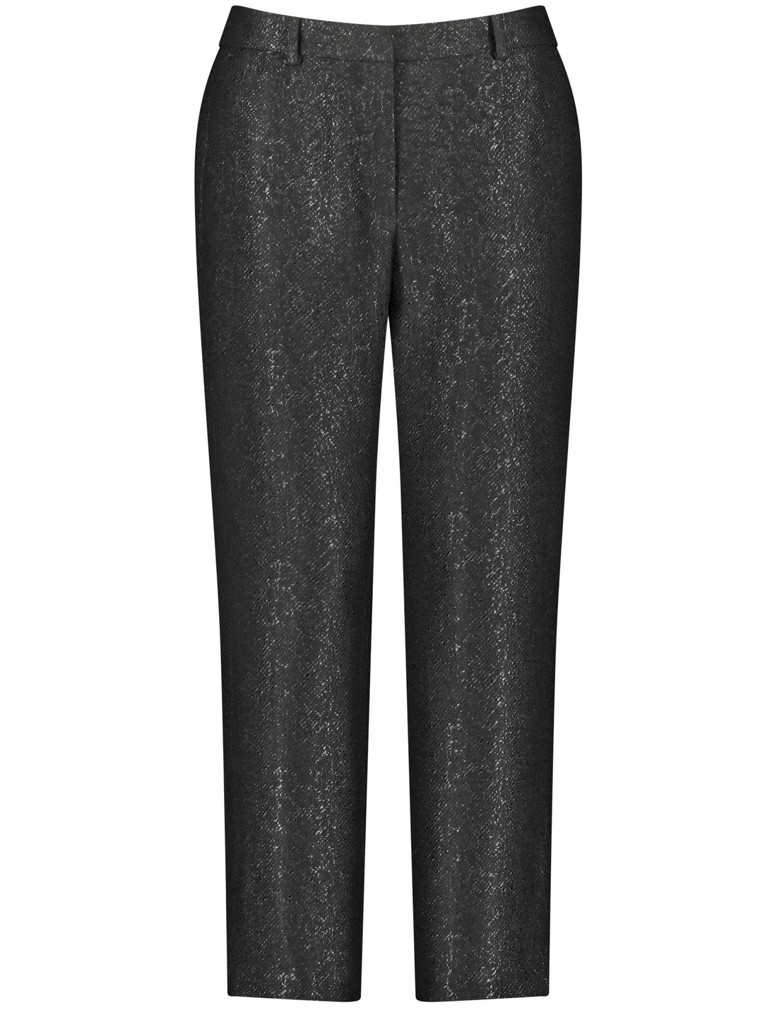 3-4-Length Trousers Made Of Shiny Jacquard_420433-11352_1100_02