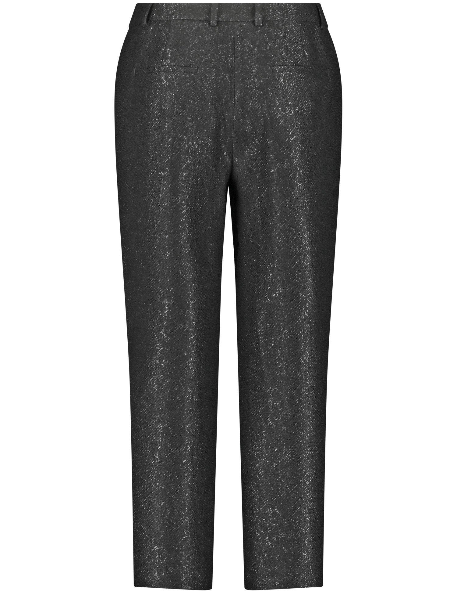 3-4-Length Trousers Made Of Shiny Jacquard_420433-11352_1100_03