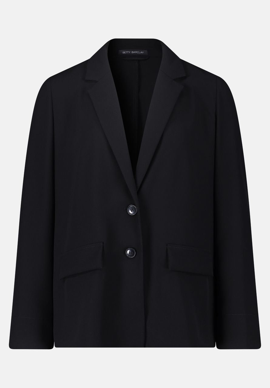 Long Blazer With Lapel Collar_4268-2102_9045_04