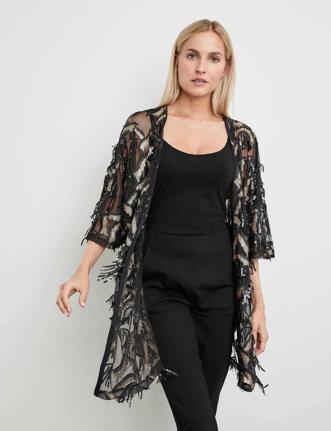 Long Jacket With Sequin Embellishment_431400-16328_1102_01