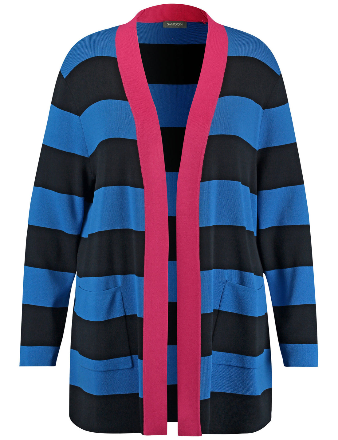Long Cardigan With Colour Blocking_432001-25101_8103_02