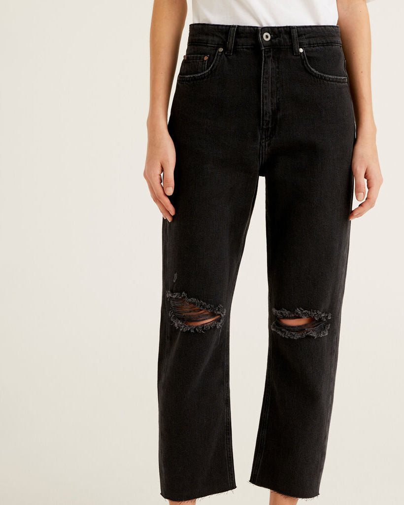 Black Trousers Benetton