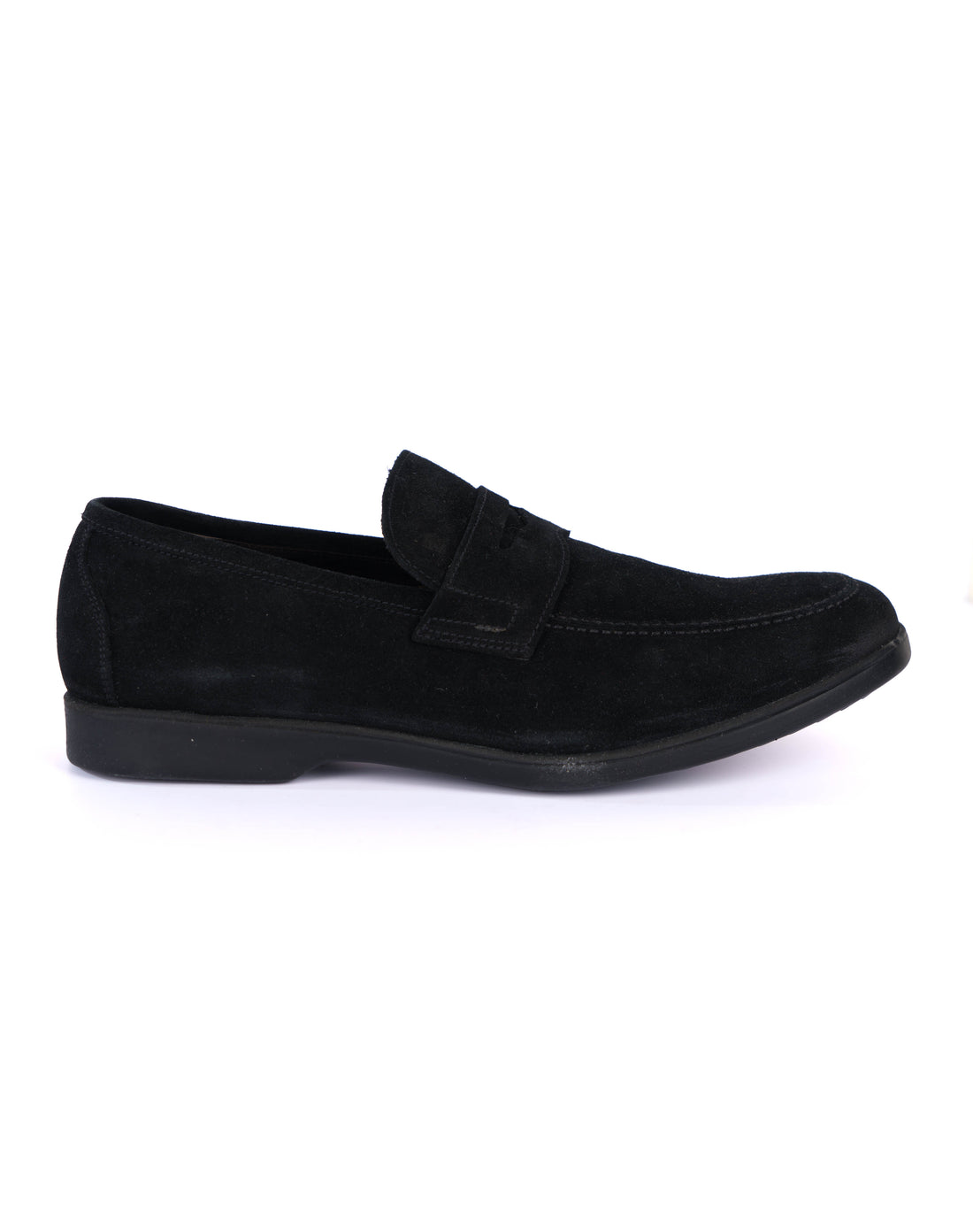 Black Loafer Shoes - BEVAVA