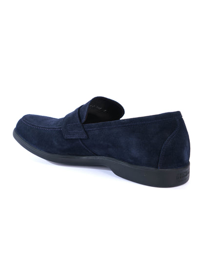 Blue Loafer Shoes