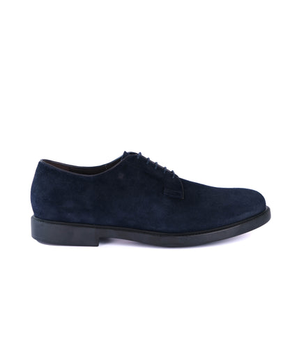 Blue Derby Shoes