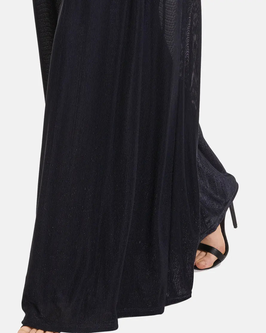 Dark Blue Jumpsuit Long Without Sleeve - BEVAVA
