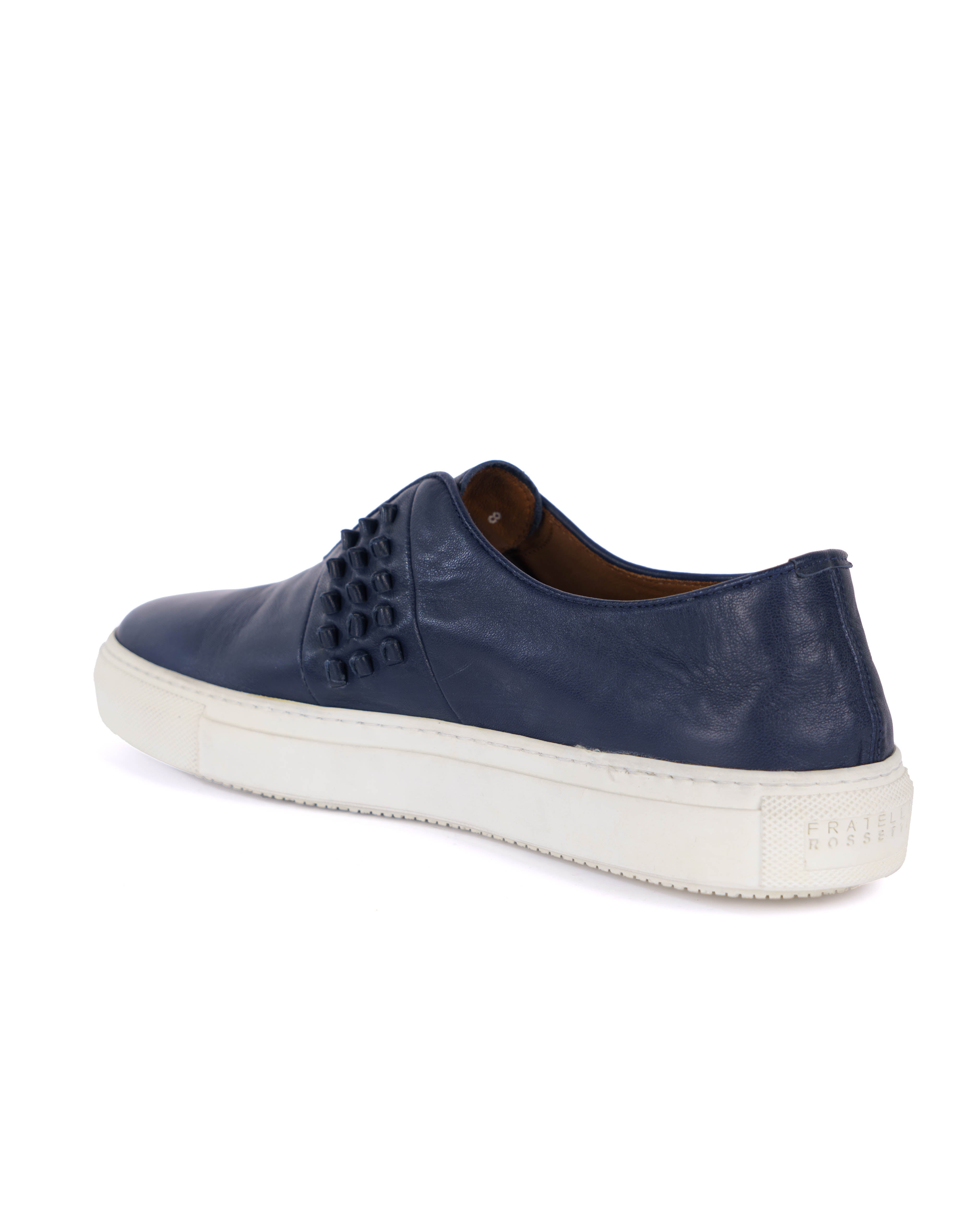 Blue Slip On Shoes