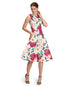 White Dress Short Without Sleeve Vera Mont