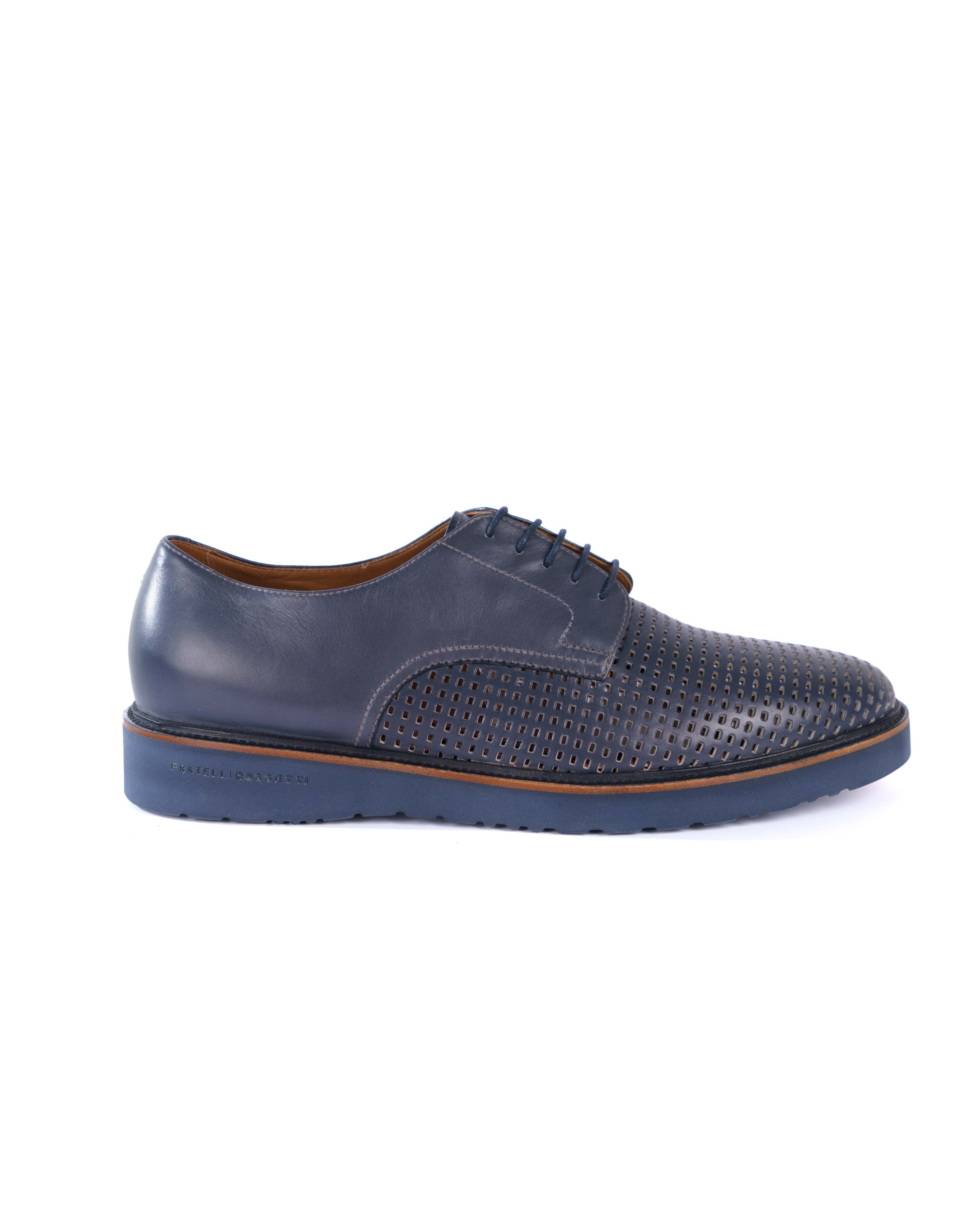 Blue Derby Shoes - BEVAVA