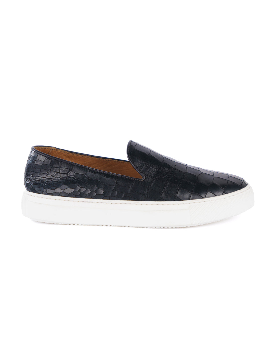 Black Slip On Shoes - BEVAVA
