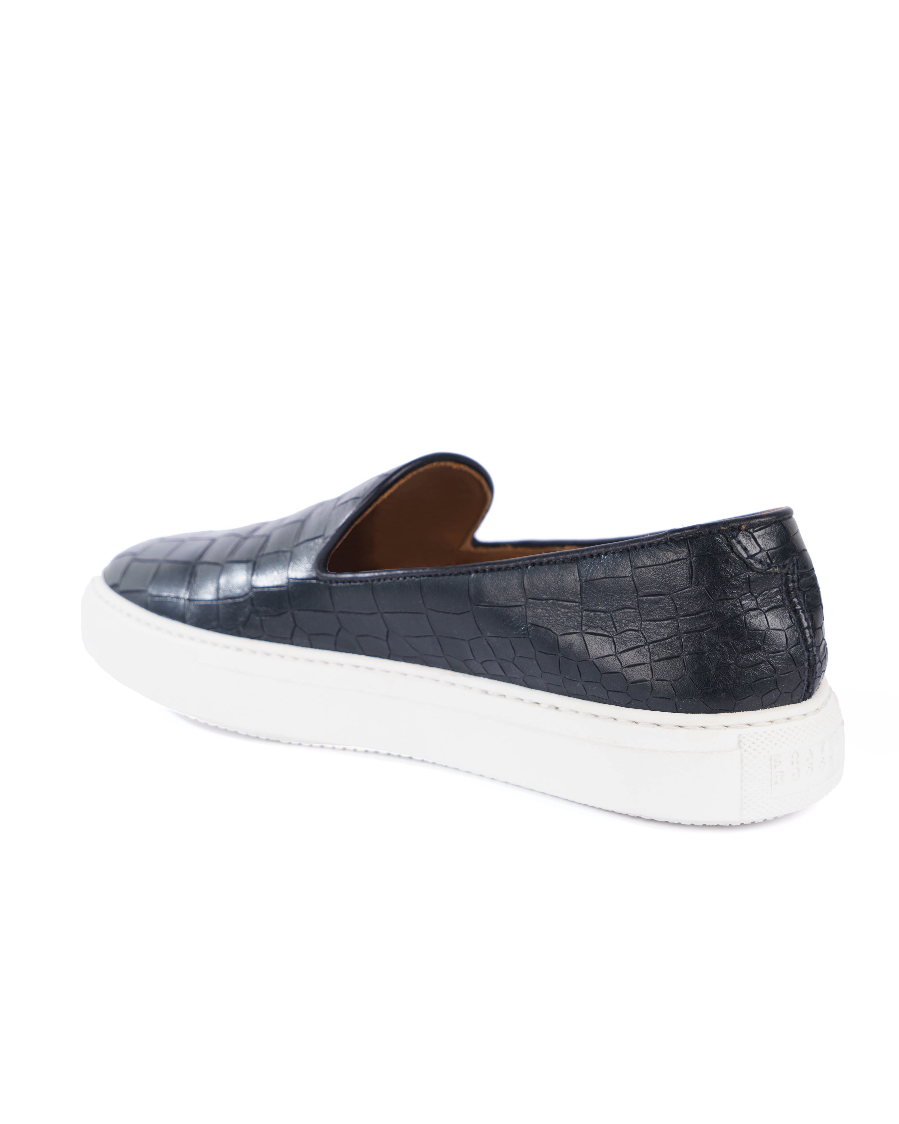 Black Slip On Shoes - BEVAVA