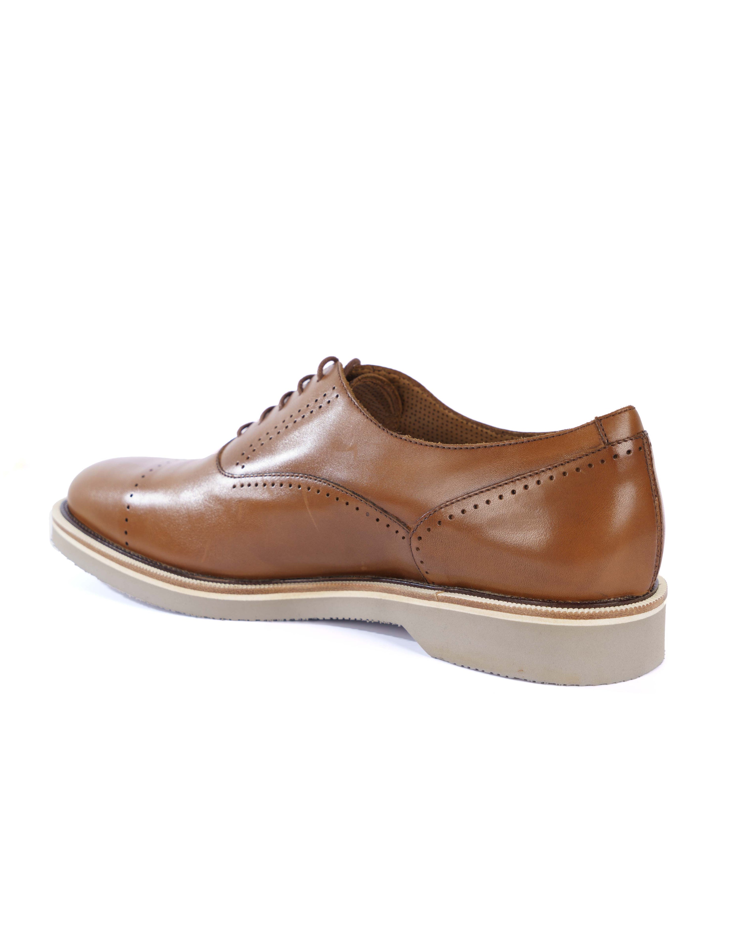 Brown Oxford Shoes - BEVAVA