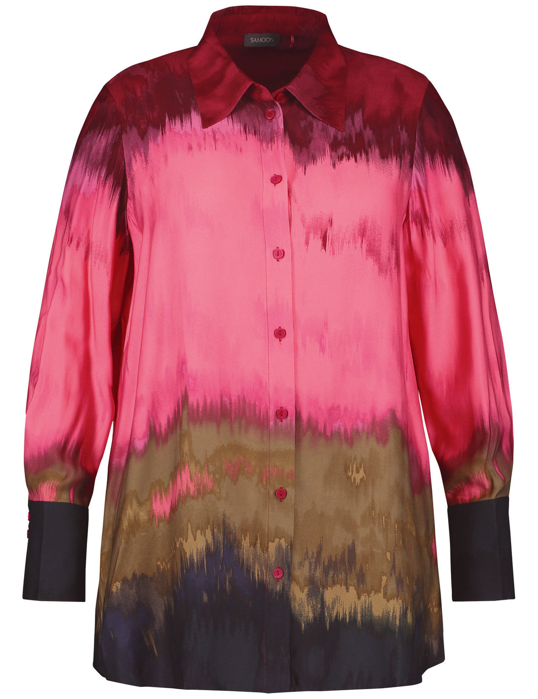Shirt Blouse With A Watercolour Print_460006-21007_3442_02