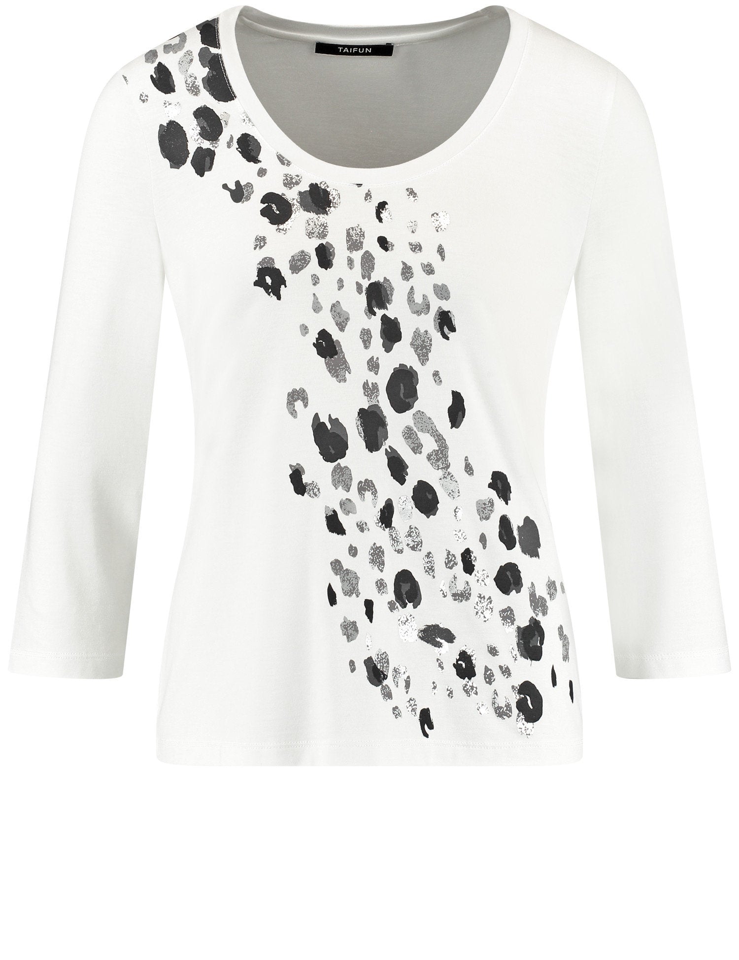 3/4 Sleeve Top With An Animal Print_471447-16330_9702_02