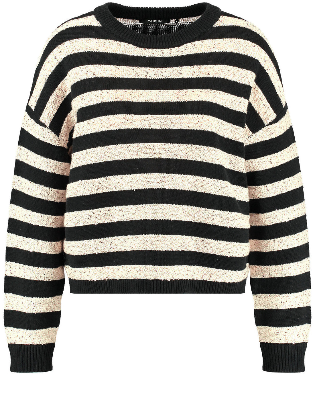 Striped Jumper With Sequin Embellishment_472414-15314_1103_02