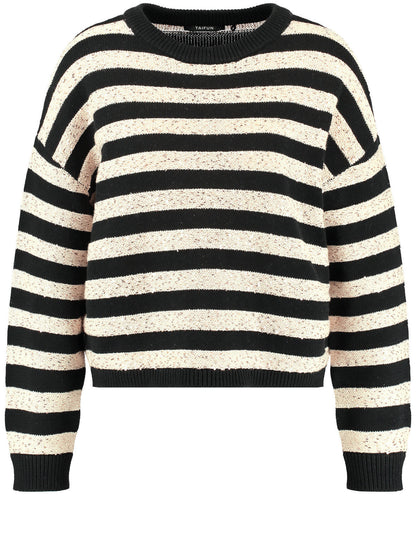 Striped Jumper With Sequin Embellishment_472414-15314_1103_02