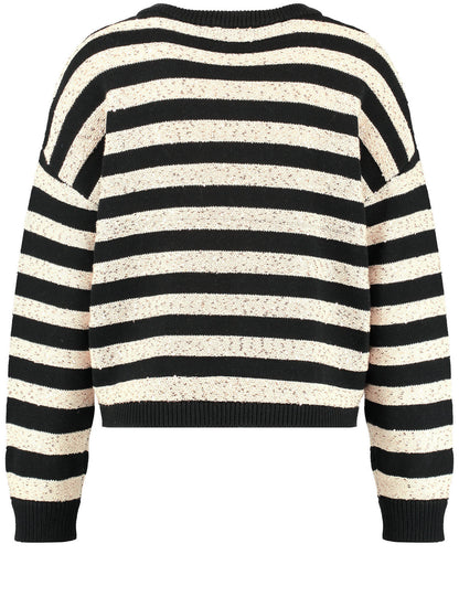 Striped Jumper With Sequin Embellishment_472414-15314_1103_03