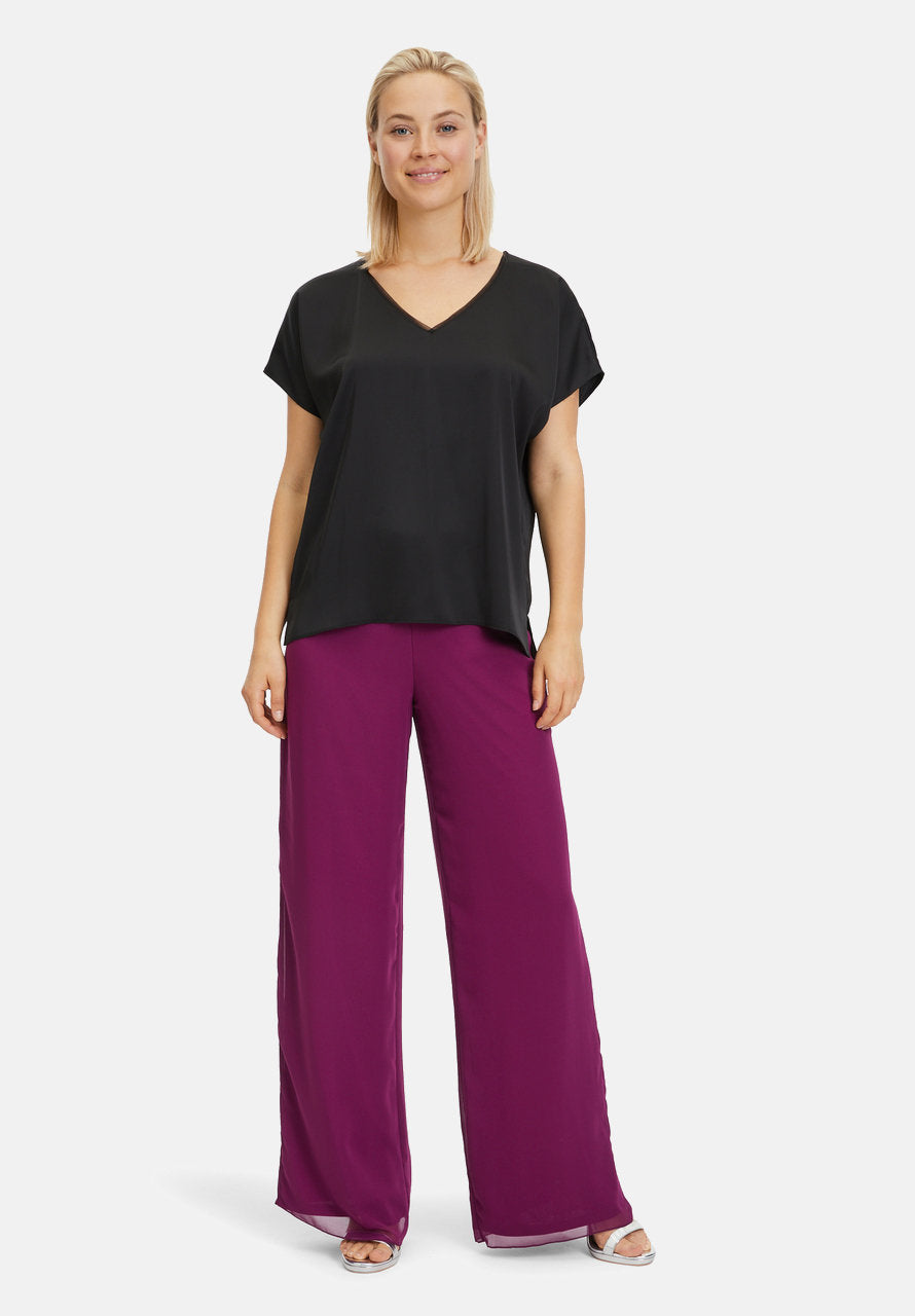 Vera Mont Marlene Trousers With Wide Legs_4782-4000_6319_02