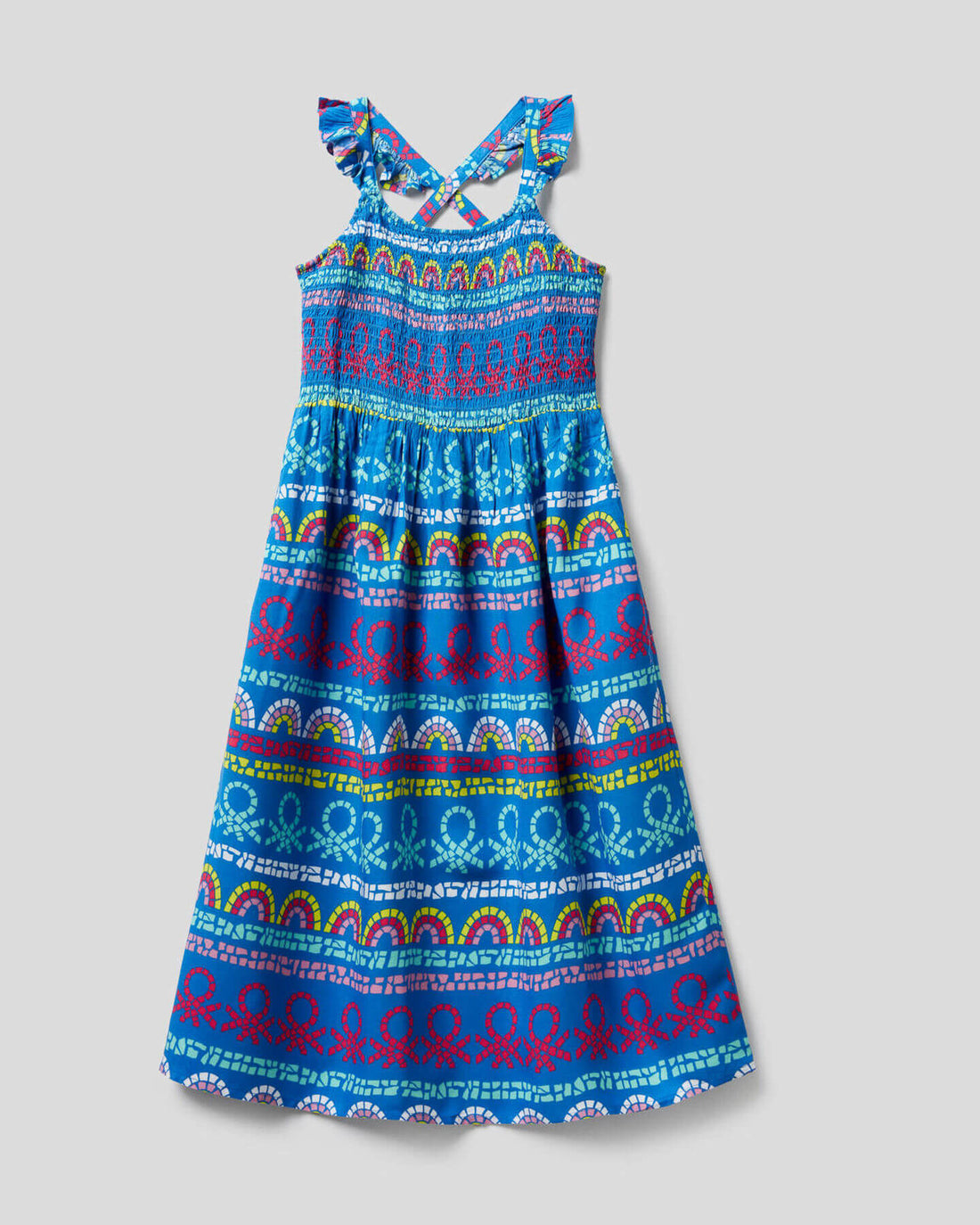 Middle Blue Dress