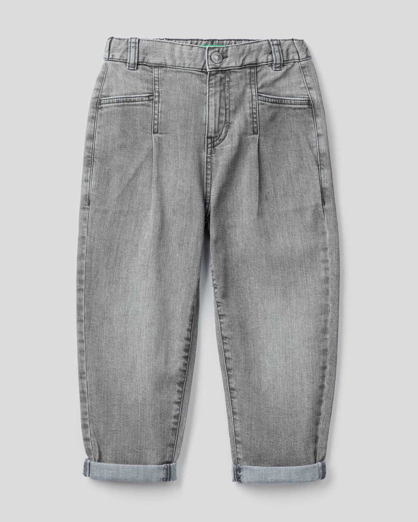 Dark Grey Trousers Benetton