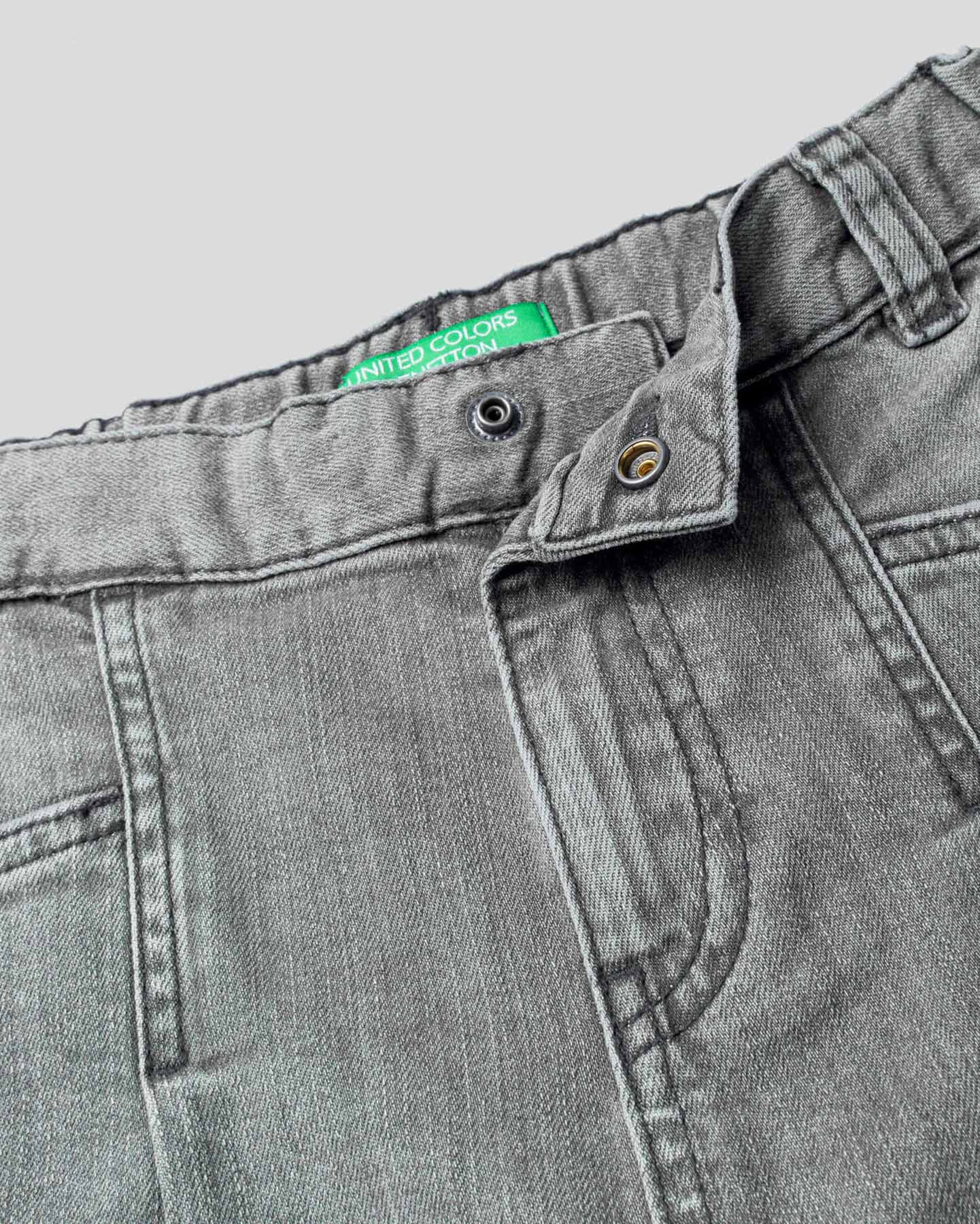 Dark Grey Trousers Benetton