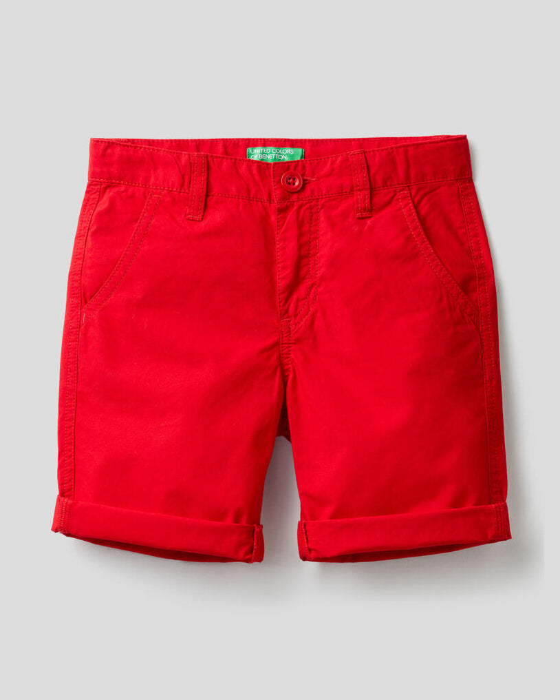 Red Bermuda Benetton