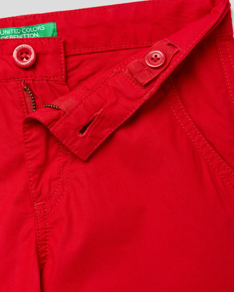Red Bermuda Benetton