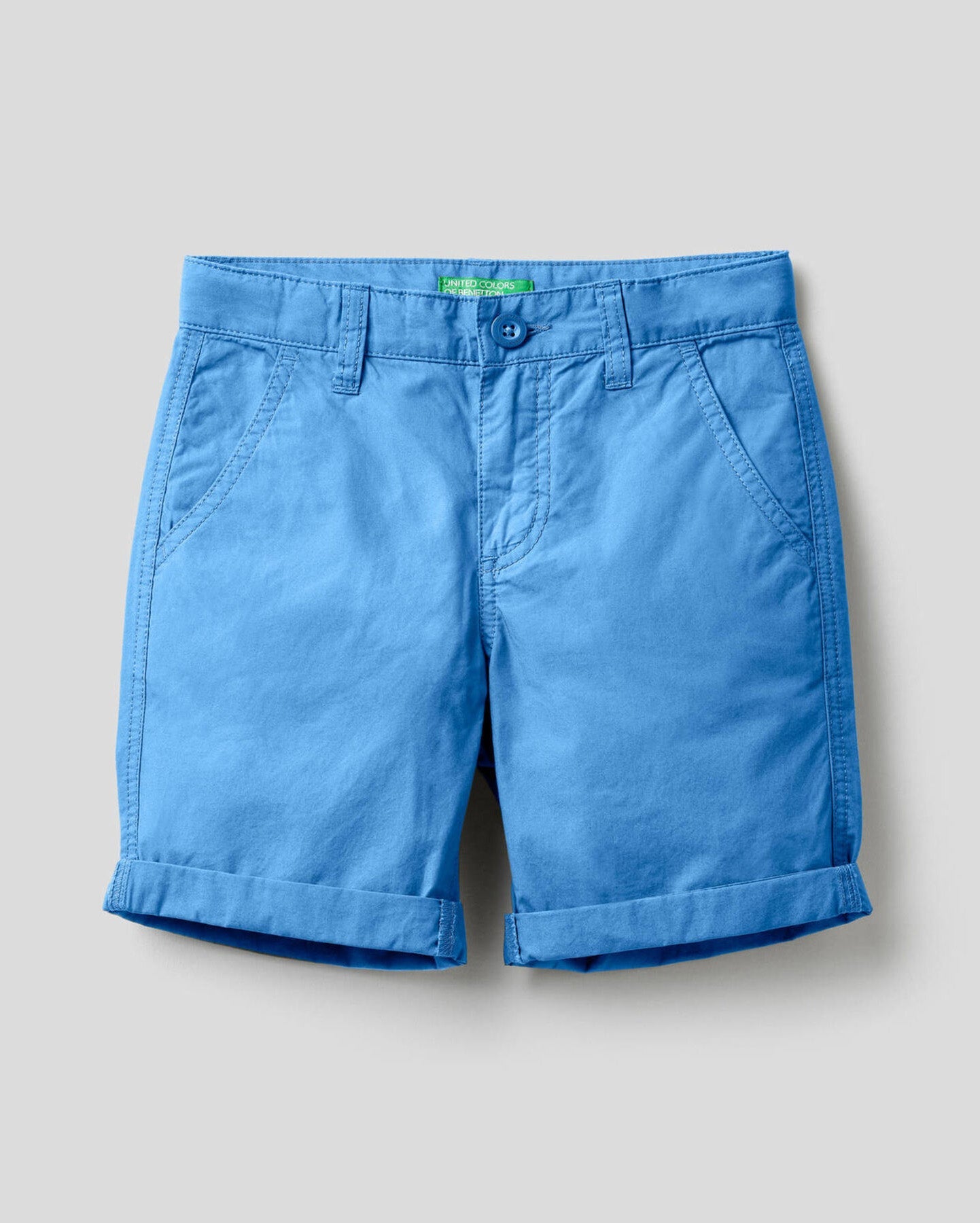 Middle Blue Bermuda Benetton