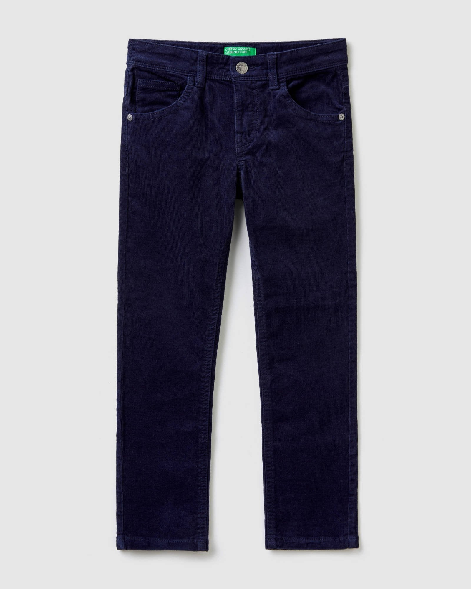 Dark Blue Trousers Benetton